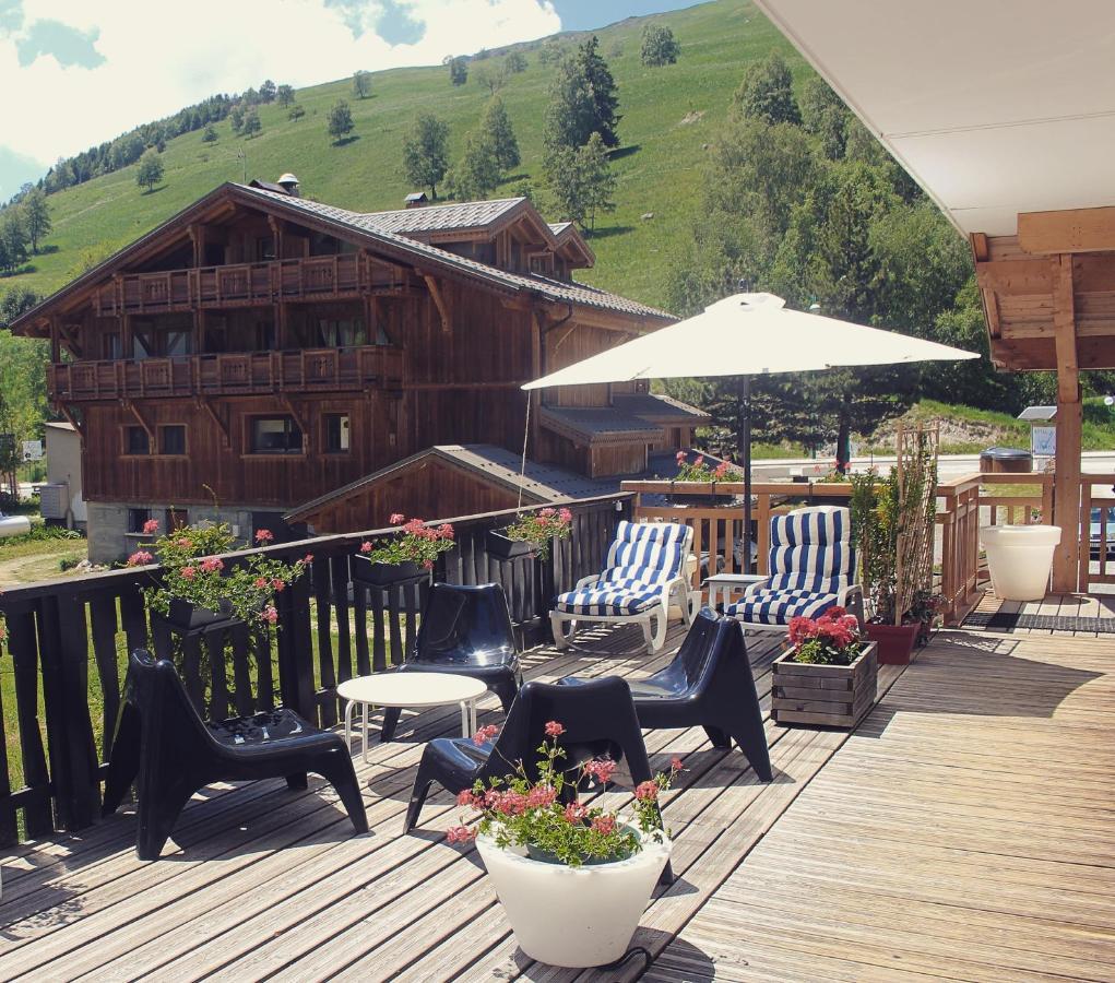 Hotel Valentin Pied Des Pistes Les Deux Alpes Exterior photo